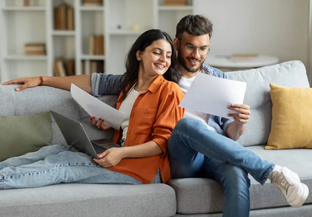 Millennial couple